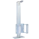 Heavy Duty Trailer Jack, Fixed Mount Jack w/Drop Leg, 28.6 in. of Lift, Max Load 2,500 Lbs W46567477