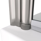 Bath tub Pivot shower screen, with 1/4" tempered glass and towel bar 3458 W2122131075