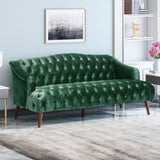 Comfy 3-seat Sofa with Wooden Legs, PU, for Living Room and Study 65124.00NVLTEMD