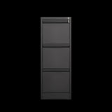 ZNTS 3 Drawer File Cabinet with Lock,Two Drawer Filing Cabinet,Vertical Metal File Cabinet for Home W1247P173369