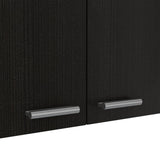 Winslow 150" Wall Cabinet, Four Doors, Two Divisions, Two Shelves B128P148993