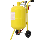 10Gal Pot Sandblaster, 125 Psi Pressure Sand Blasting Complete Kit for Paint, Stain, Rust Removal W46577219