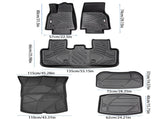 All-Weather TPE Mats for Tesla Model Y 2021-2022 - Waterproof, Anti-Slip, Full Coverage Car W2801P282467