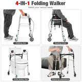 Walking aids with rollers and brakes 87076629