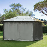 Universal Gazebo Sidewallt Coffee-AS 51312136