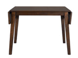 29"- 45" Extendable Dining Table for 4, Folding Kitchen Table with Rubberwood Legs, Space-Saving N752P216387D
