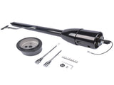 30" GM Steering Column Tilt Manual Floor Shift No Key w/ ADAPTER Hot Rod Black 74361842
