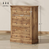 Wood Storage Chest of Drawers 79862023