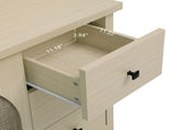 Rattan 2 Door 3 Drawer Cabinet, Suitable for Bedroom, Living Room, Study W688P223037