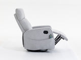 Short plush manual button armchair sofa W547P437355