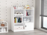 Kids Bookcase, Bookshelf with 6 Compartments, Shelves and Cube Organizer, for Bedroom Living Room 48428441