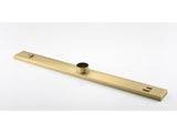 36 Inches Linear Shower Drain, Included Hair Strainer and Leveling Feet W2287P151473