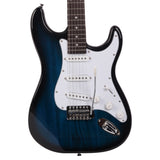 ZNTS Rosewood Fingerboard Electric Guitar Blue 86695503