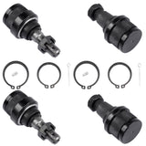 4Pcs Upper & Lower Ball Joint Package For 94-99 Ram 2500 3500 99-24 Ford F250 4WD 9920BJPACK 02464267