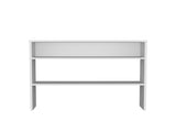 Vail Console table in Melamine with Open Storage, White B128P237148