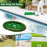 37.5" x 25.5" Oval Floating Golf for Pool Chipping 12508439