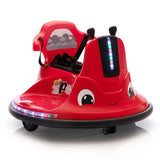 12V Snail-Shaped Kids Electric Bumper Car with Remote Control, Ride On Car with LED Lights, Music, W2181P160381