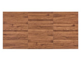7131.5inches Walnut Wood Grain MDF Splicing Rectangular Dining Table.Double-panel outward-sloping W1151P434798