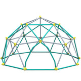 13ft Geometric Dome Climber Play Center, Kids Climbing Dome Tower , Rust & UV Resistant Steel N710P261138F