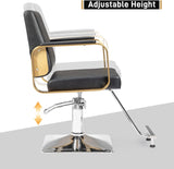 Salon Chair Styling Barber Chair, Beauty Salon Spa Equipment with Heavy Duty Hydraulic Pump, 91614347