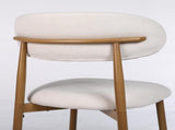 Counter Height Bar Stools Set of 2, Upholstered Counter Stools Modern Barstools with Metal Legs for 92612452