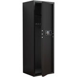 ZNTS Heavey Duty,Large Size 5-8 Gun,Black Gun Cabinet with Electronic Password Keypad Lock,Unassembled W1779P163502