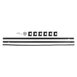 5.6ft/5.7ft Bed Soft Roll Up Tonneau Cover fit for Dodge Ram 1500 09-2025 W/LED Lamp 56437595