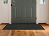 1PC Polypropylene Small Grid Composite Rubber Mat, Gray, 60x90x0.7cm, Kitchen & Home Anti-Fatigue 82871442