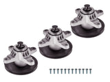 3 Pack Spindles Assembly for Cub Cadet 50" Deck 918-04125 918-04125B 918-04125C 35123143