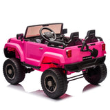 ZNTS 24V Two-seater Kids Ride On Car W/Parents Remote Control, Licensed Toyota LC250,2WD,110w Motors,With W1396P190054