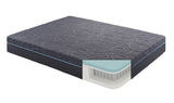 11-inch Eastern King Bed Mattress Gel-Infused Memory Foam Hybrid Mattress, Dark Gray, Mattress in a B011P212567