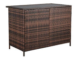 Bar Table And Bar Stool Three-Piece Set Brown Gradient 56323534