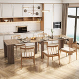 Multifunctional extendable console table W33166750