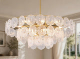 31.5 INCH Chandelier Ceiling Lamp, 12-Light Modern Farmhouse Ceiling Ceiling Hanging Light Fixture , W5008P543898