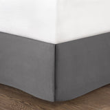 7 Piece Printed Seersucker Comforter Set Grey Queen B03597114