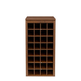 brown walnut color modular 32 wine bar cabinet Buffet Cabinet W331P234975