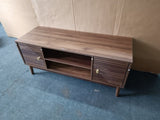 43.31 inch TV Stand, Mid-Century Modern TV Stand for 32/45 inch TV, Entertainment Center with W1706P318064
