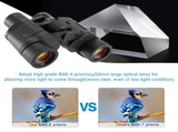 80x for Adults & Kids, 50mm Objective Lens, BAK4 Prism Multi-Coated Optics, Portable ABS 05179760