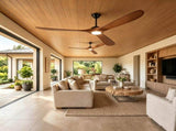 70in ceiling fan with lights, comes with wall control and remote, six-speed reversible motor, three W3775P566868