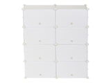 7-Tier Portable 28 Pair Shoe Rack Organizer 14 Grids Tower Shelf Storage Cabinet Stand Expandable 41413335