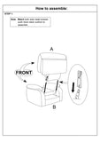 Luxurious Velvet Blush Pink Color 1pc Motion Recliner Chair Couch Manual Motion Plush Armrest Living B011P163890