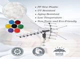 TA-001 360&degRotation UV 45-230MHz/470-860MHz 15-22dB Outdoorn Antenna Black 57799748