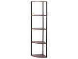 5-Tier Corner Shelf with LED Lighting, 64" Tall Display Unit with Adjustable Multi-Color Lights 84398200