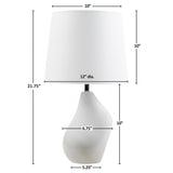 ZNTS Asymmetrical Ceramic Table Lamp B035P264543