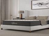 NapQueen Victoria 12 Inch King Cooling Gel Hybrid Mattress, CertiPUR-US Certified, Made in USA B349P332667