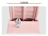 80*34*86CM Pink PP track connector assembly, circular design with green carpet 1 cat teaser stick, 44605047