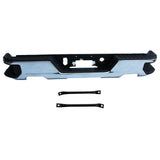 Chrome Rear Step Bumper Assembly for 2019-2023 Chevy GMC Sierra w/Dual GM1103218 49991123