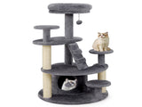 40" Multi-Level Cat Tree for Munchkin & Old Cats - Stable Wide Base, Soft Padded Perch Large Condo 36298220