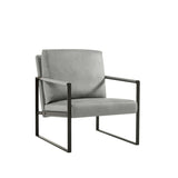 ZNTS Lounge, living room, office or the reception area PVC leather accent arm chair with Extra thick W135958342