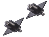 2Pcs Blade Drive Spindle Assembly 704177 Replacement for Swisher ZT-2250 Zero Turn Mowers 79246640